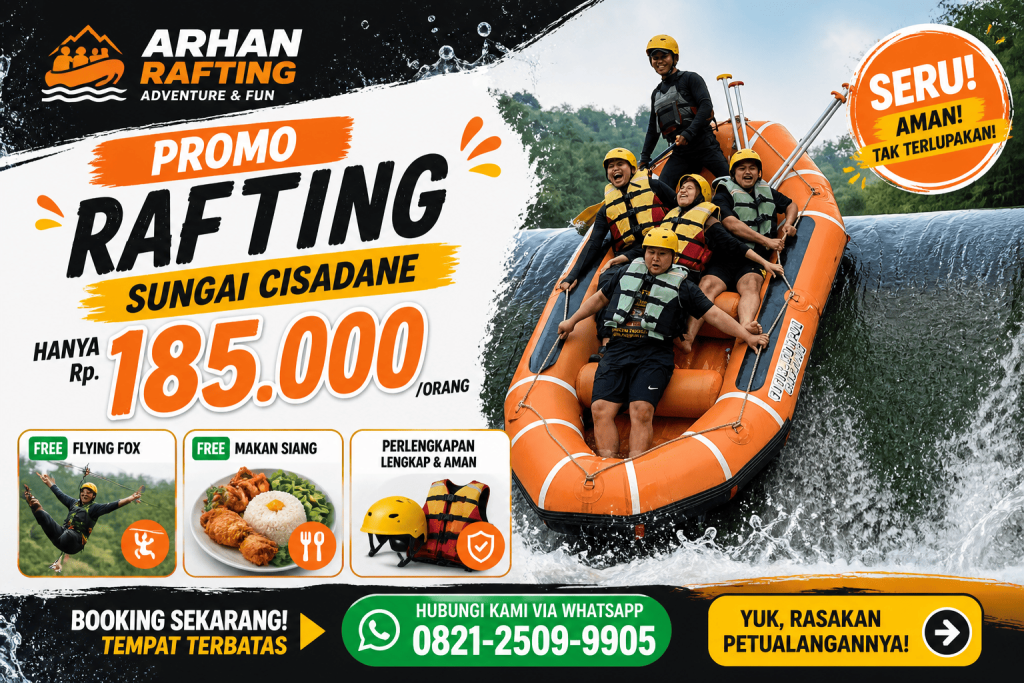 rafting cisadane bogor